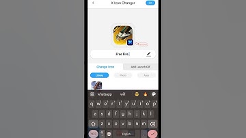 HOW TO CHANGE THE ICON OF FREE FIRE🤯🤯 ITS WORKING🥵🥵#freefire #munnabhaigaming  #raistar #ajjubhai