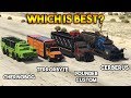 GTA 5 ONLINE : CHERNOBOG VS TERRORBYTE VS CERBERUS VS POUNDER CUSTOM (WHICH IS BEST?)