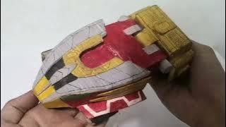 (D.I.Y. Review) Cardboard DX Bima-X Changer - Satria Garuda BIMA-X