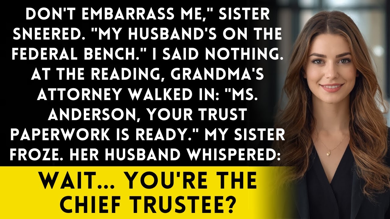 Sister Said 'Skip The Will Reading - My Husband's A Judge' - Until Grandma's Attorney Walked In