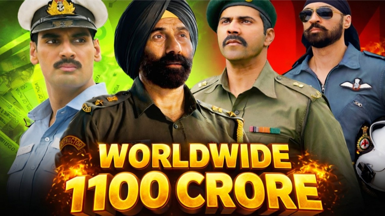 Border 2 Day 21 Total Worldwide Box Office Collection | Sunny Deol, Varun Dhawan, Diljit Dosanjh