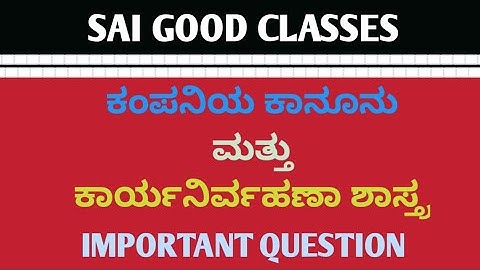 company law and secretarial practice important questions | b.com 3rd sem CLSP important questions