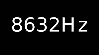 Speaker Sound Test 8632Hz | Speaker cleaner sound
