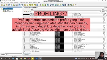 MUDAH BANGET!!! Tutorial Penggunaan Perintah Profiling, Duplicate dan Gaps pada Aplikasi ACL V.9