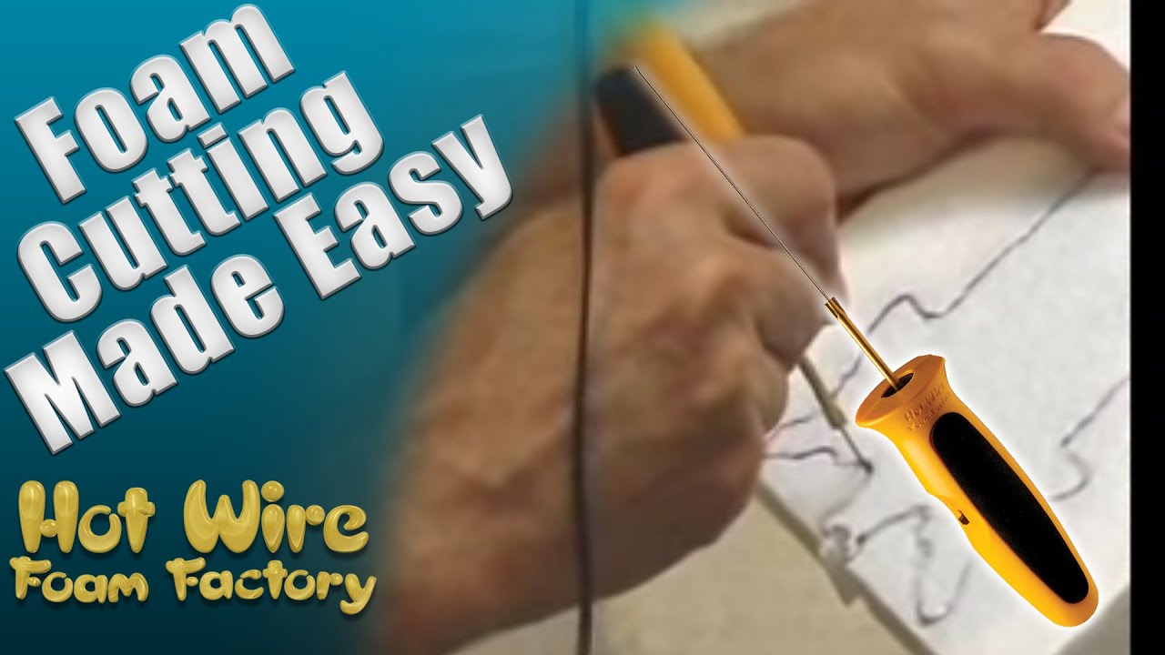 Cutting Foam With a Hot Knife 