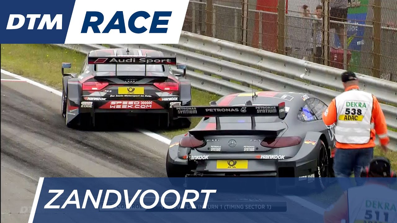 2016 lys Short race for Goetz & Tambey - DTM Zandvoort 2016