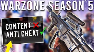 Warzone Season 5 is disappointing but might get Anti Cheat