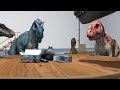 Who broke it jurassic world funny animation short