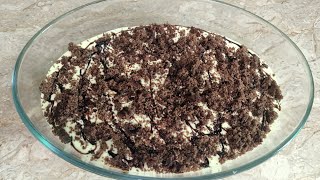10 Minutes Cold Dessert recipe | No oven | Pudding without oven | Dessert recipes | No-bake dessert