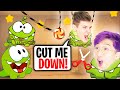 Can LANKYBOX beat CUT THE ROPE APP? (FAIL COMPILATION)