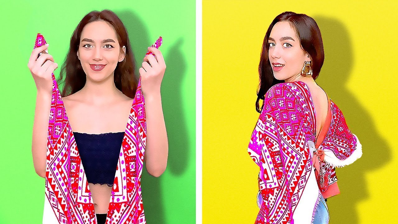 حيل سهلة للملابس خاصة بالفتيات لتوفير المال