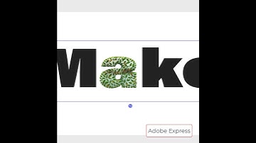 Adobe Express AI Generated Text Effect