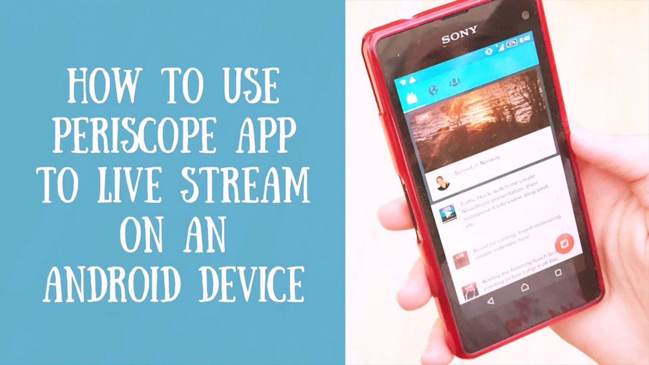 Periscope android