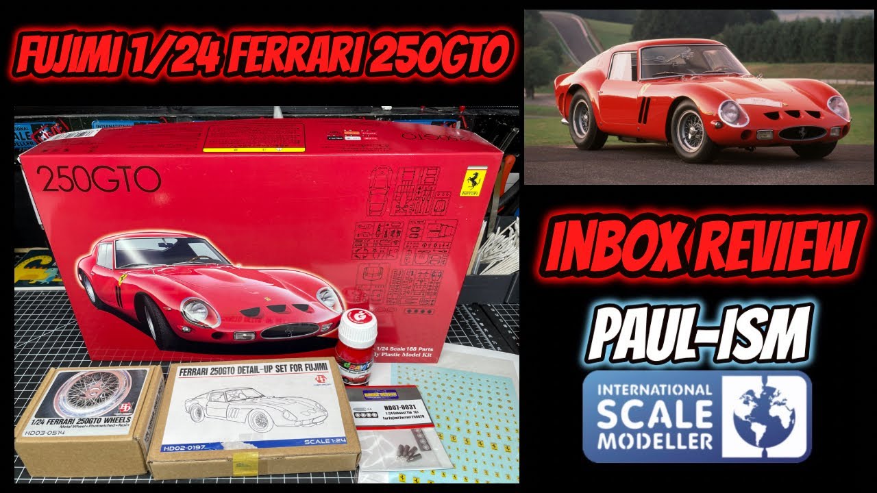 Ferrari 250 GTO 1/24スケール 未組立 Ferrari 250 GTO 1/24スケール 未組立 自動車