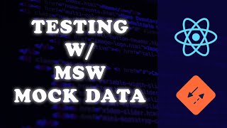 Test components with msw mock data in react