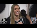 LAS VEGAS ACES MEDIA DAY WITH AJA WILSON KELSEY PLUM  KATE MARTIN