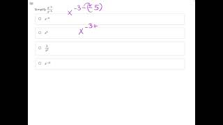 Variable Base Exponents, Solution 7