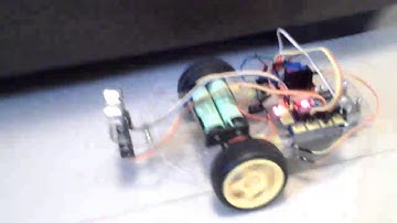 โปรเจค หุ่นยนต์หลบสิ่งกีดขวาง Arduino Nano