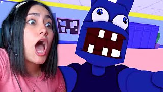 La MASCOTA de la Escuela nos QUIERE COMER| Roblox| Andie