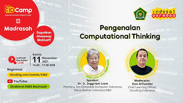 IDCamp X Madrasah: Pengenalan Computational Thinking