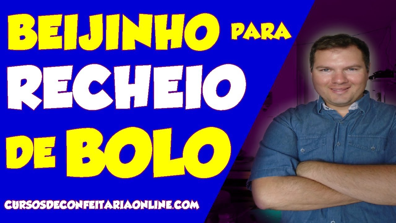 RECEITA DE BEIJINHO PARA RECHEIO DE BOLO