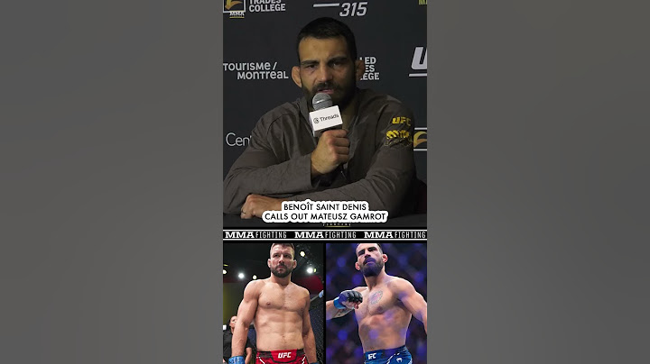 Benoît Saint Denis calls out Mateusz Gamrot after his win at #UFC315: 'Now we can talk'