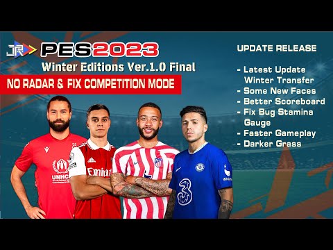 PES 2023 PS2 Winter JRplay NO RADAR and FIX Competition Mode
