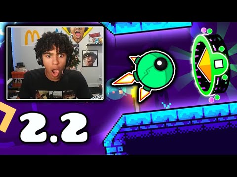 GEOMETRY DASH 2.2 - DASH 100% (REACTION)