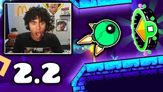 Geometry Dash 22  Dash 100 reaction