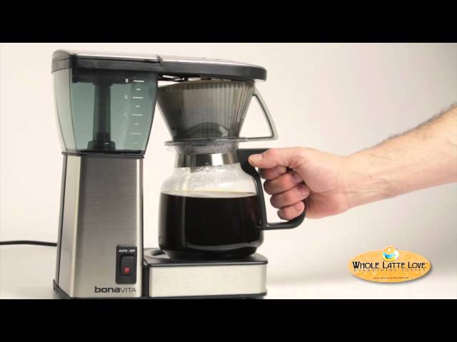 Bonavita BV1800 8 Cup Coffee Maker With Glass Carafe 