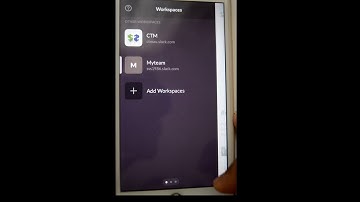How to delete the workspace in Slack iOS or iPhone app | Remove workspace