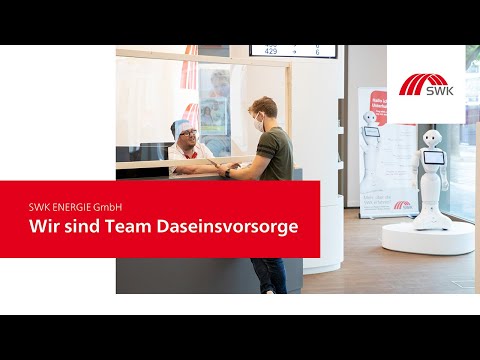 Wir sind Team Daseinsvorsorge: SWK & GSAK ServiceCenter der SWK ENERGIE