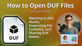 How to Open DUF Files (DAZ User File)