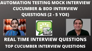 Automation Testing Interview Questions| BDD, Cucumber | 2.5 Years Of Experience screenshot 1