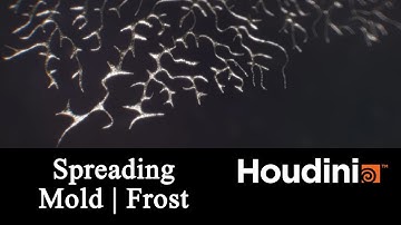Spreading Mold | Frost - Houdini Procedural Modelling