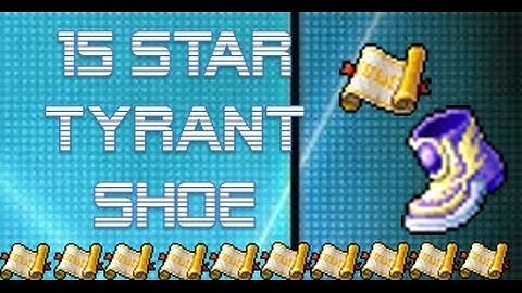 Enhancing Tyrant Shoe from 12 to 15 Stars !