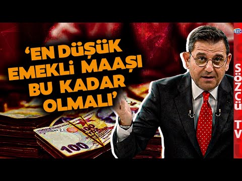 Ek Zam Meclis'ten Geçti! Fatih Portakal En Düşük Emekli Maaşı İçin O Rakamı İşaret Etti!