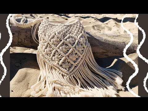 SUMMER MUST HAVE! Beach Macrame Bag