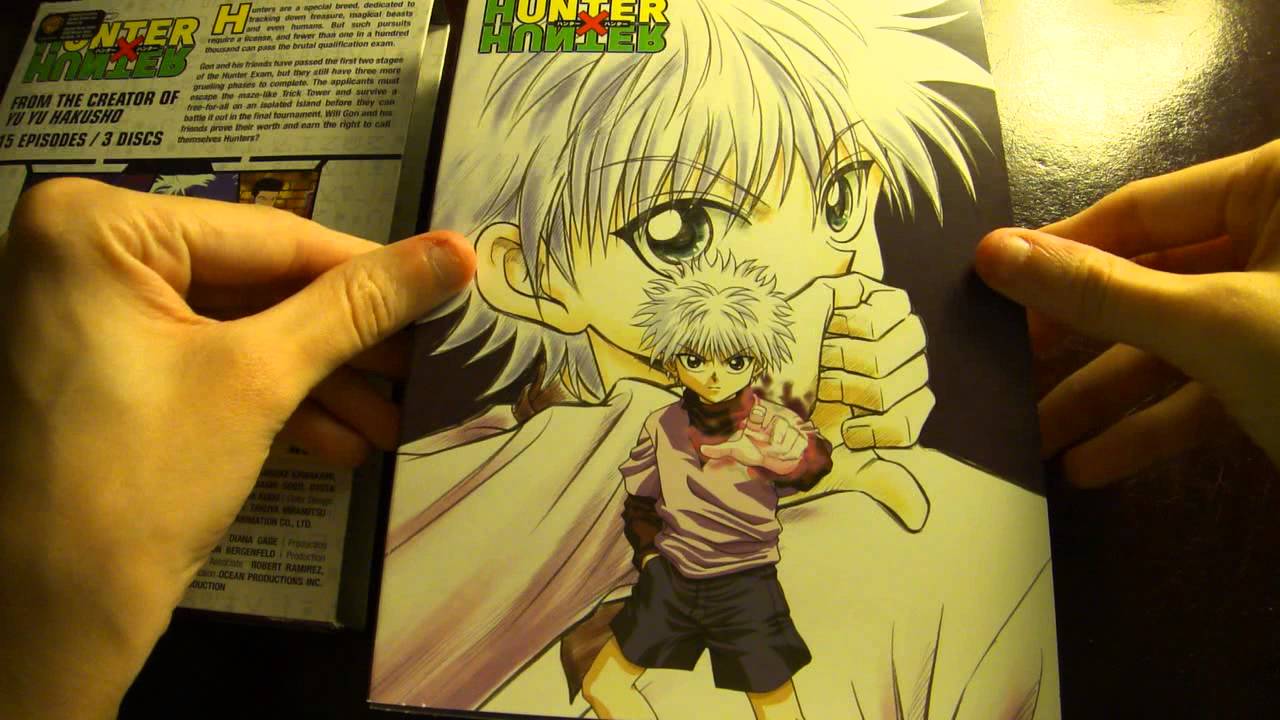 Hunter X Hunter Complete Series Dvd Unboxing Youtube