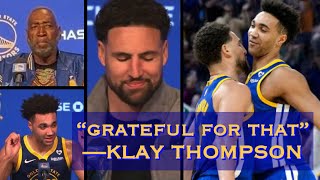 KLAY “never looked at coming off the bench as a demotion…feel the leather”; TRAYCE\/TJD; CLIFFORD RAY