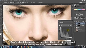 Photoshop CC -  How To Enhance Eyes   Tutorial