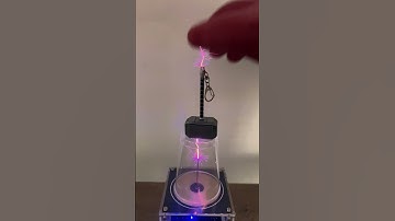 Lightning Power #teslacoil #idea #experiment  #science  #musik #short #shorts