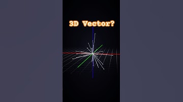 3d Vectors Explained with Animation #vector #maths #science #3danimation