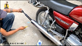 Yamaha Sound test With & Without muffler | Gill Brand Vlogs