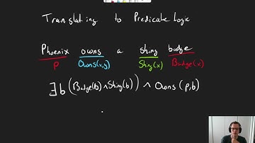 Reasoning & Logic - Translating to predicate logic