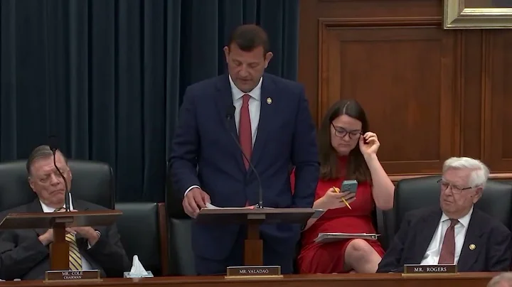 Congressman Valadao Delivers Opening Remarks at Legislative Branch Full Committee Markup