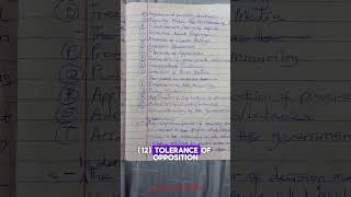 FEATURES OF DEMOCRACY (INTRODUCTION TO POLITICAL SCIENCE [PSC 101])