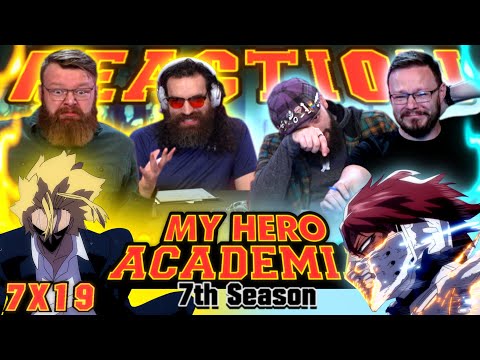My Hero Academia 7x19 REACTION!! "I Am Here"
