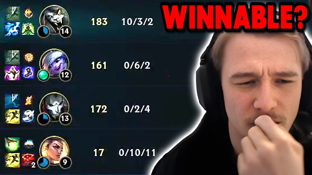 Иногда Riot просто не хочет, чтобы вы победили.