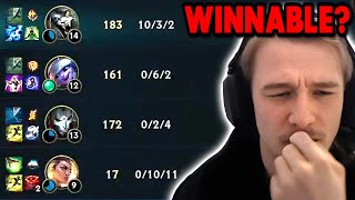 Sometimes Riot just doesn't want you to win